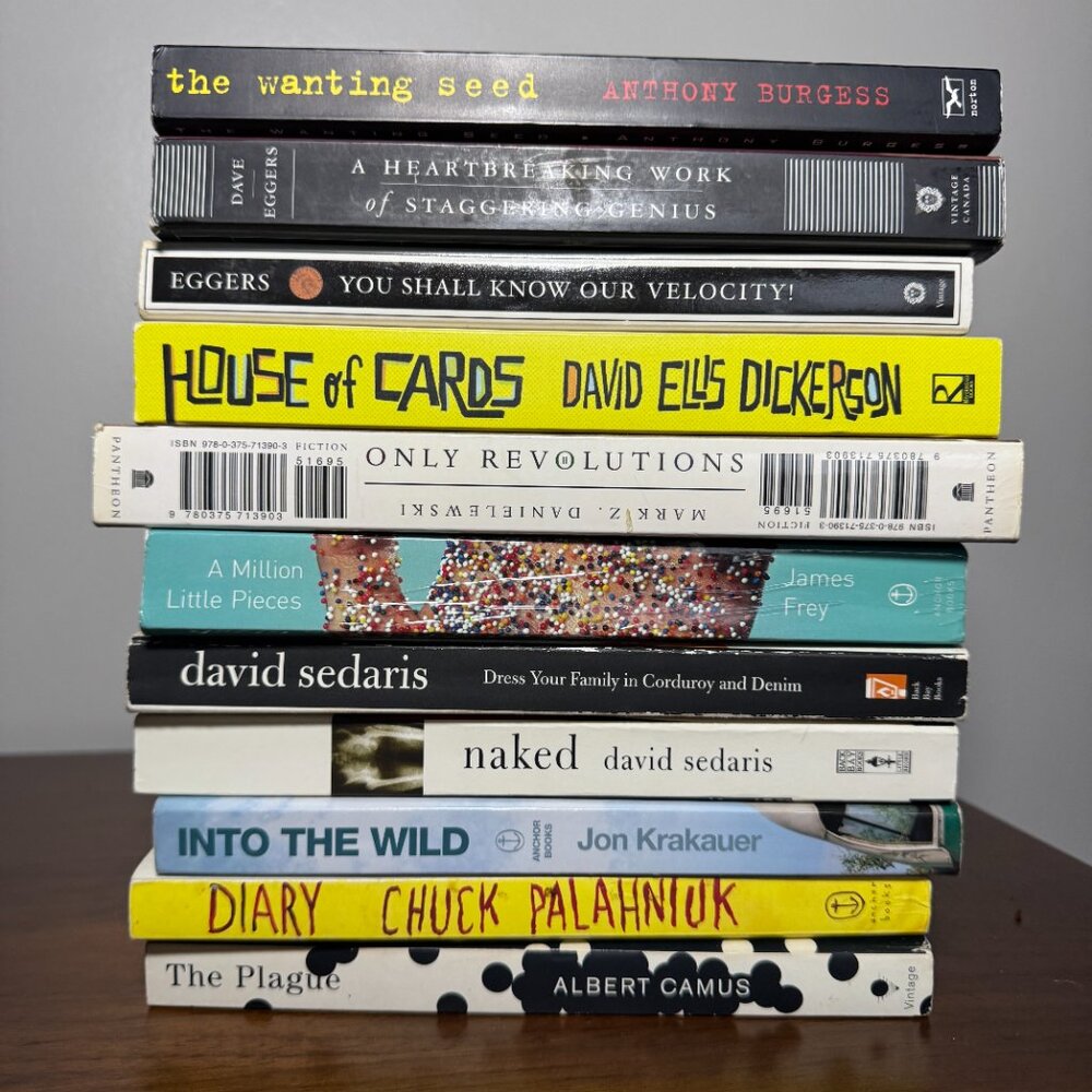 Set of 11 Classic Indie Fiction Books